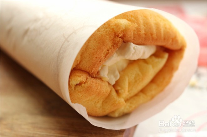 草莓蛋糕卷的步骤