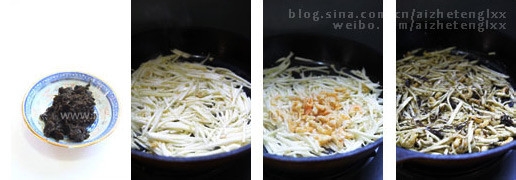 橄榄菜煸茭白的做法