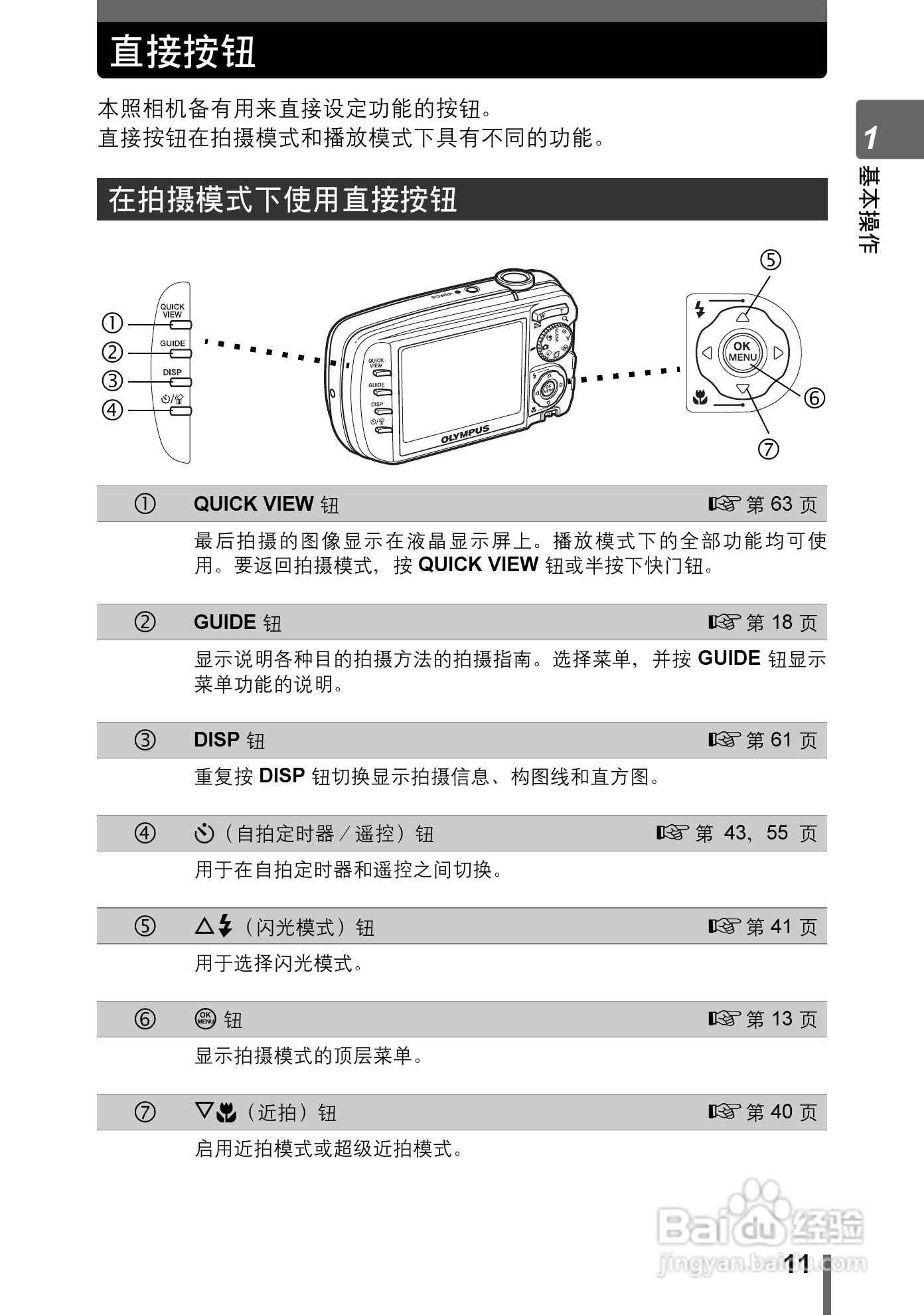 奥林巴斯 Stylus800数码相机说明书:[2]
