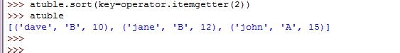 python教程：[74]列表排序