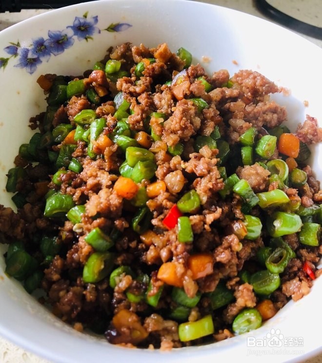 能吃满满一碗饭的肉末豆角