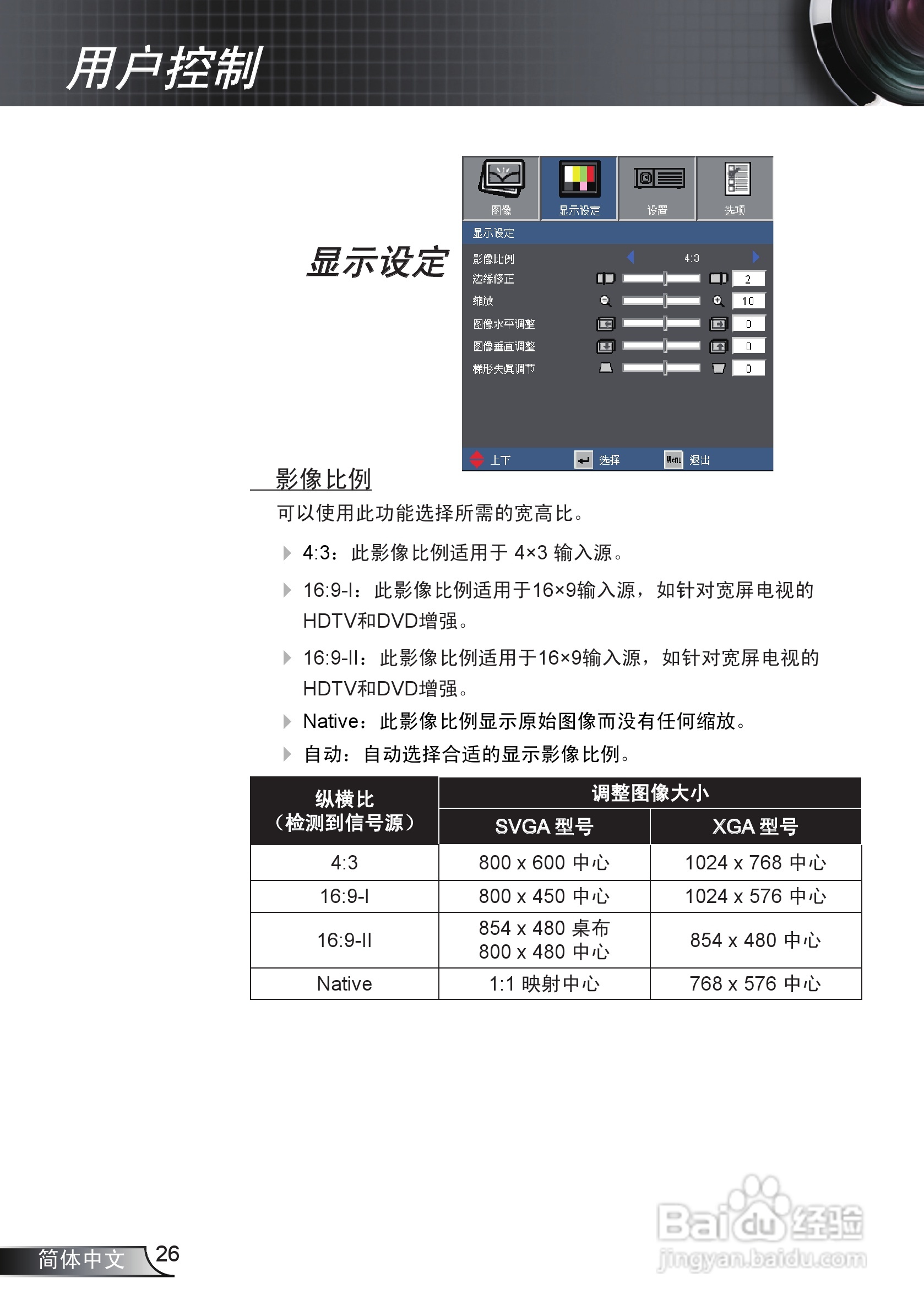 奥图码EX538投影机使用说明书:[3]