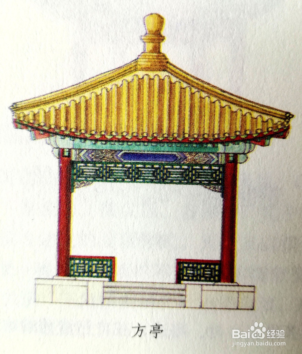 中国园林中亭子的形式和种类