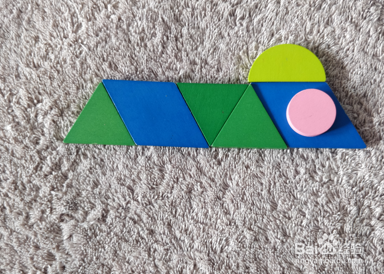 用蒙氏积木怎样拼一只大象？