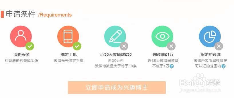 新浪微博如何设置大V认证