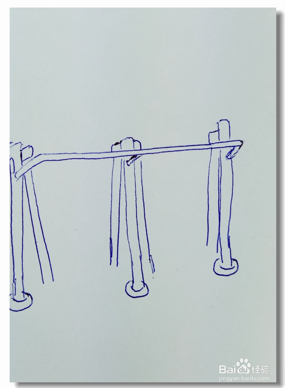 怎样画简笔画“健身器材跑步器”