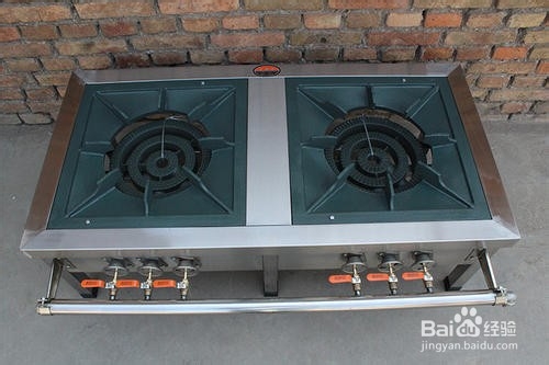 单眼燃气灶 双眼开孔 怎么安放