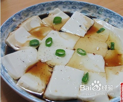 备孕补肾食谱:双豆带子蒸豆腐