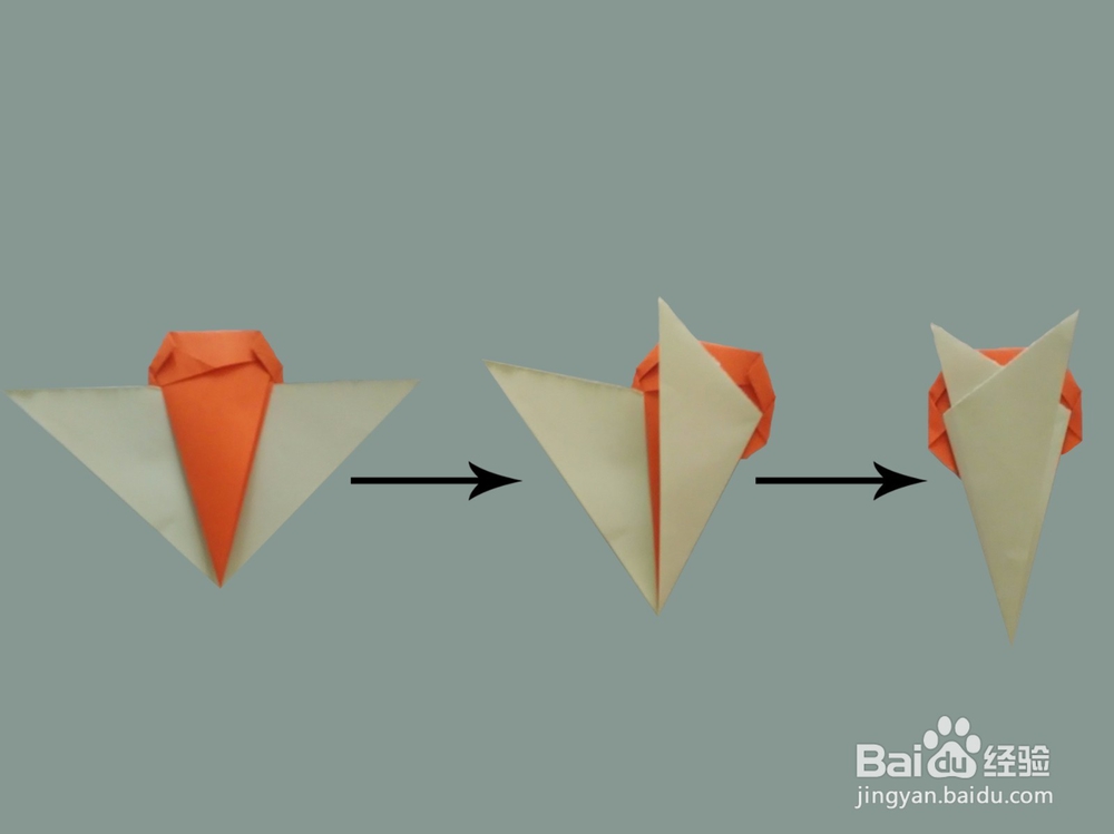 如何叠儿童冰淇淋折纸?