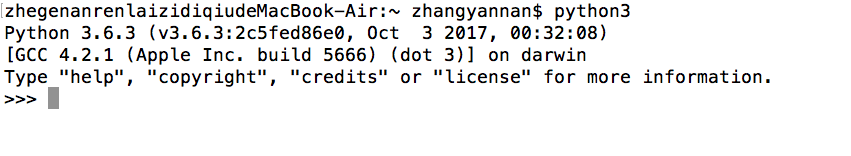 mac电脑如何进入python环境