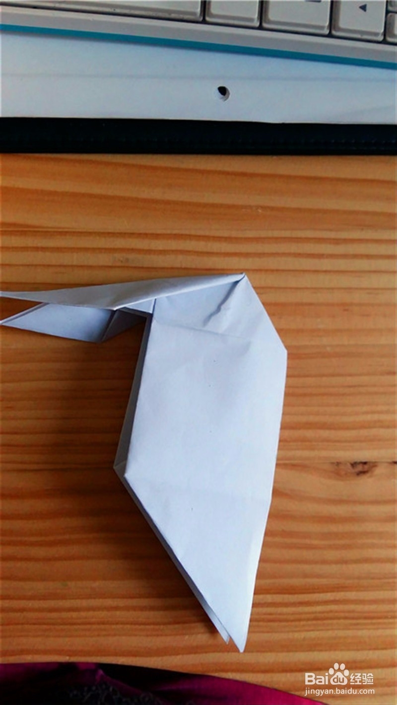 趣味折纸---小白兔的折法