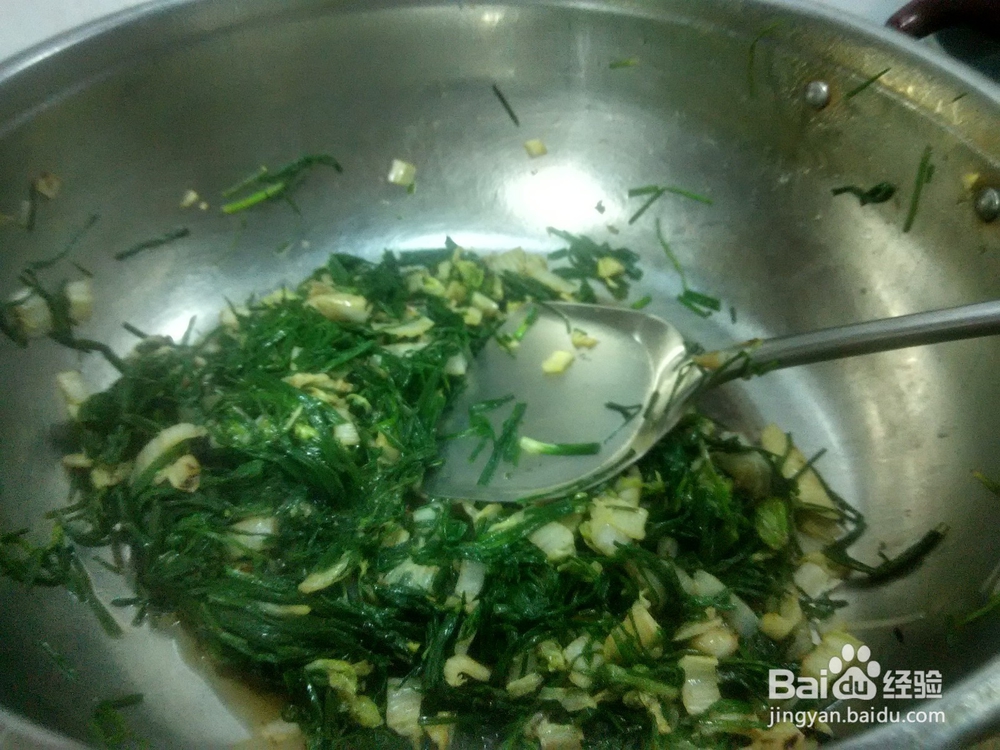 大白菜炒小根菜