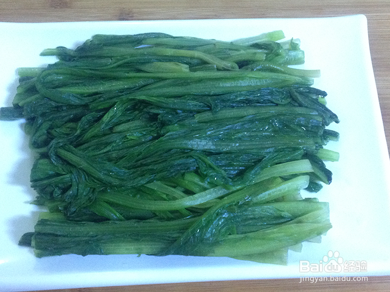 香辣油麦菜的做法