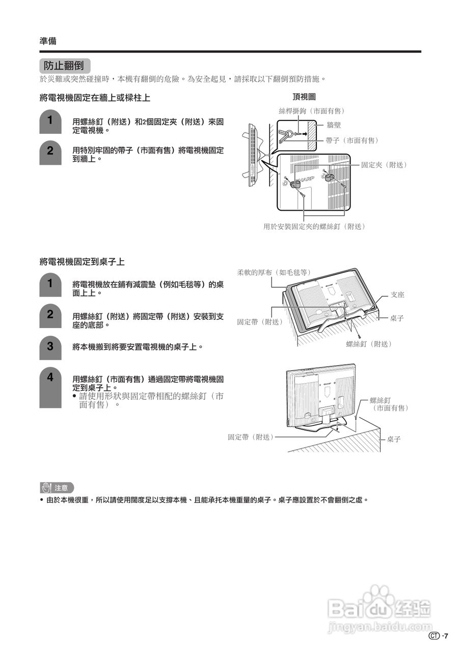 声宝LC-32BX5H型液晶电视机说明书:[1]
