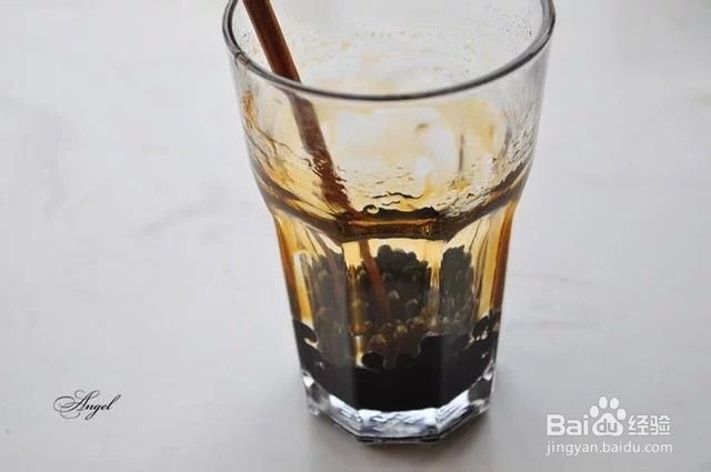 珍珠奶茶的烹饪