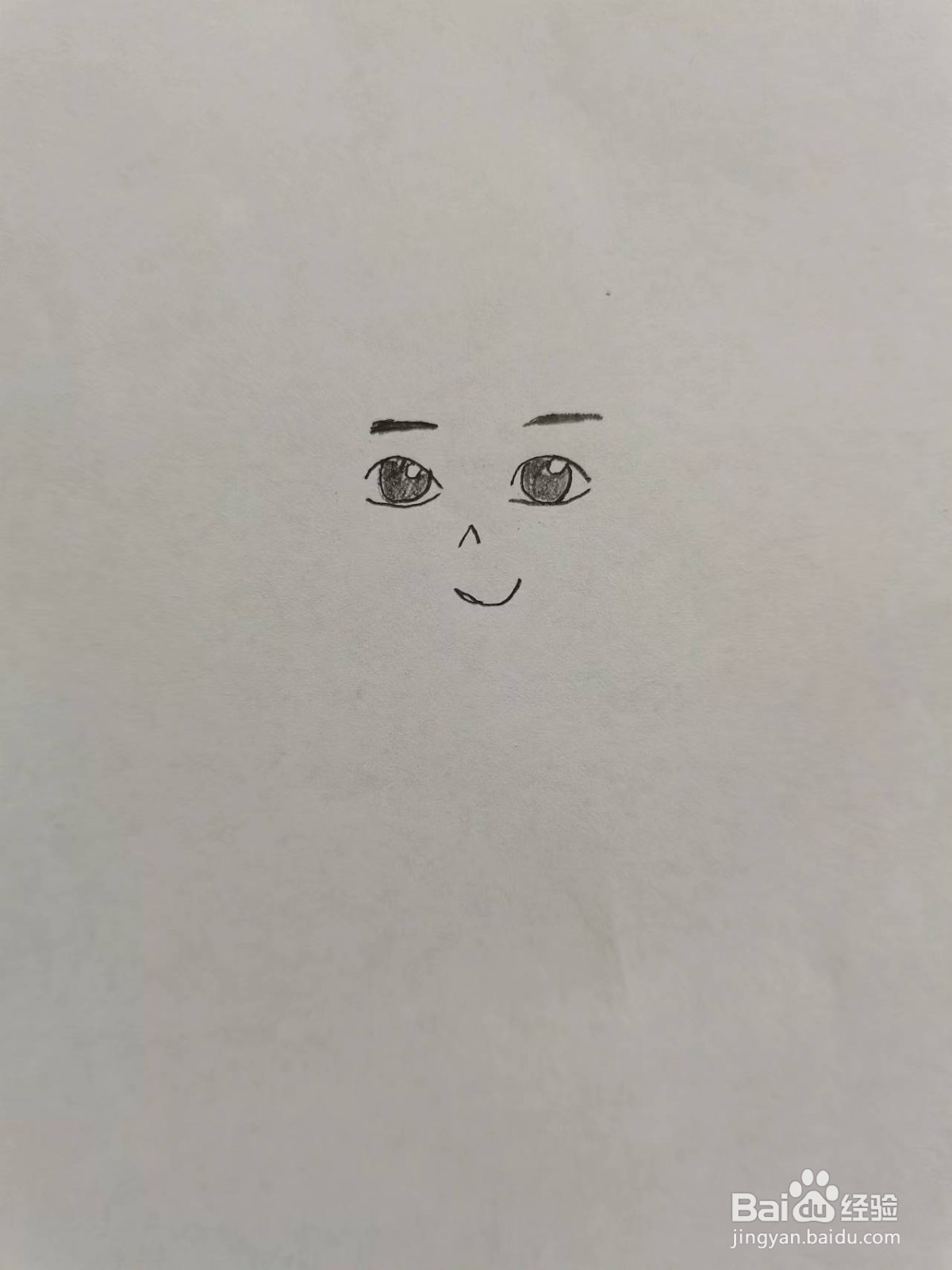 吃棒棒糖的小男孩怎么画