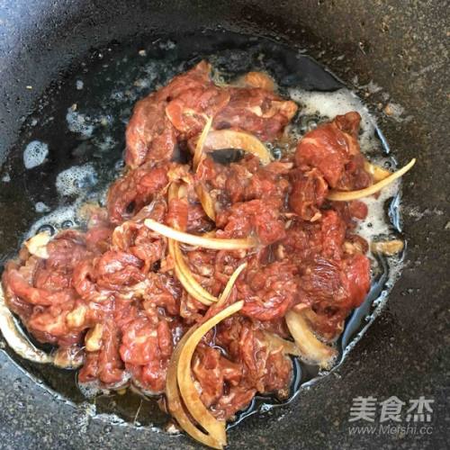 孜然牛肉的做法