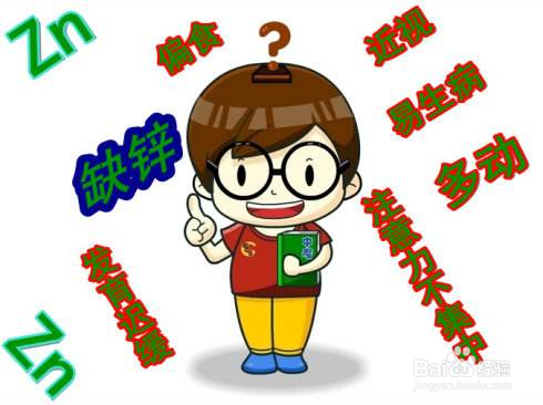 娃身体发出4个信号,说明“锌不足”