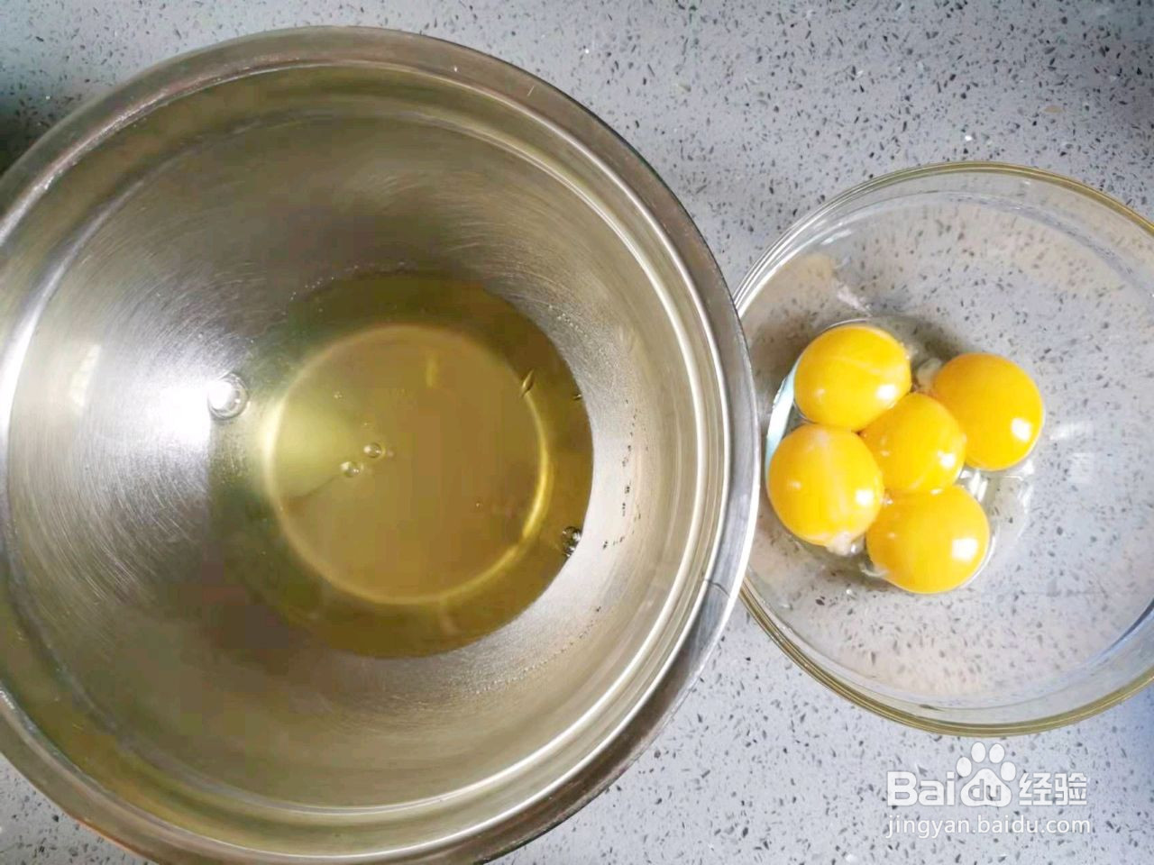 无油无糖的戚风蛋糕的做法