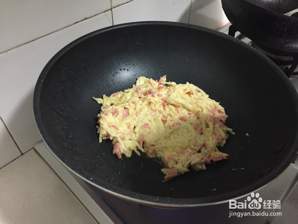 土豆馅饼的做法 快手早餐