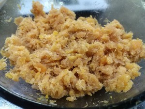 金沙肉松月饼馅