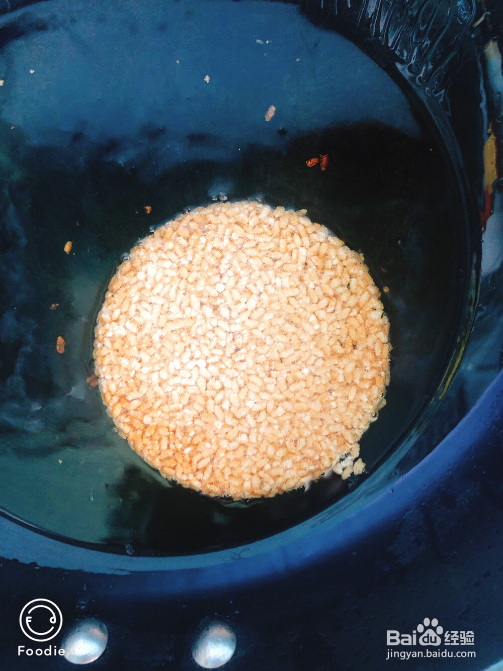 毫无压力做糯米锅巴