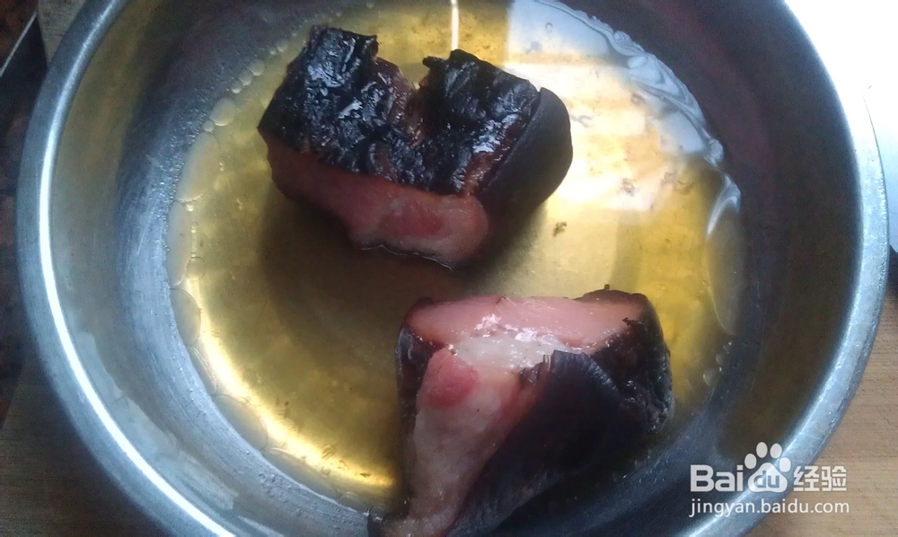 腊味飘香--荷兰豆炒湘西腊肉