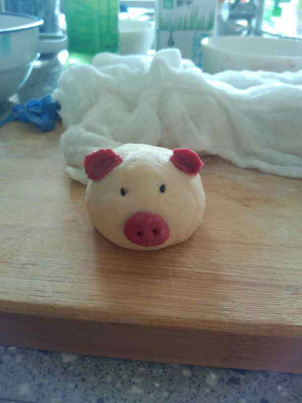 小猪牛奶馒头的做法，你get到了吗？