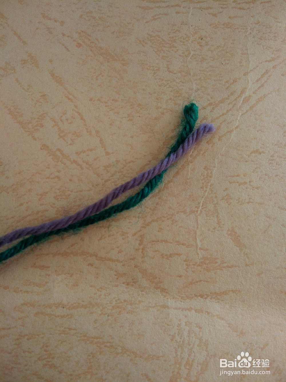 毛线打结方法