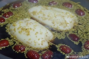 健康养生佳品桂花糯米糖藕的做法