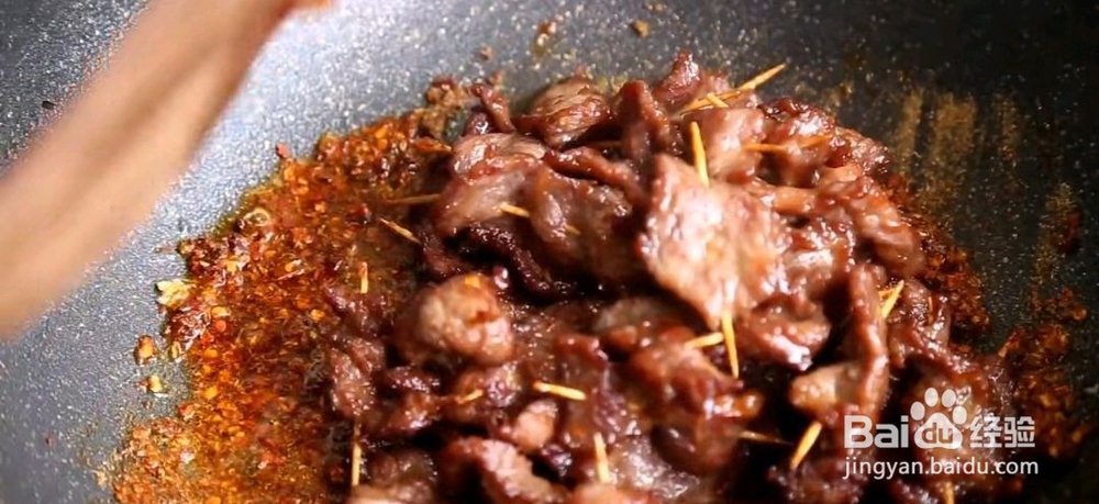 牙签牛肉怎么做