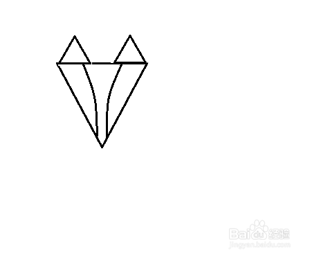 简笔画-狐狸的简笔画如何画