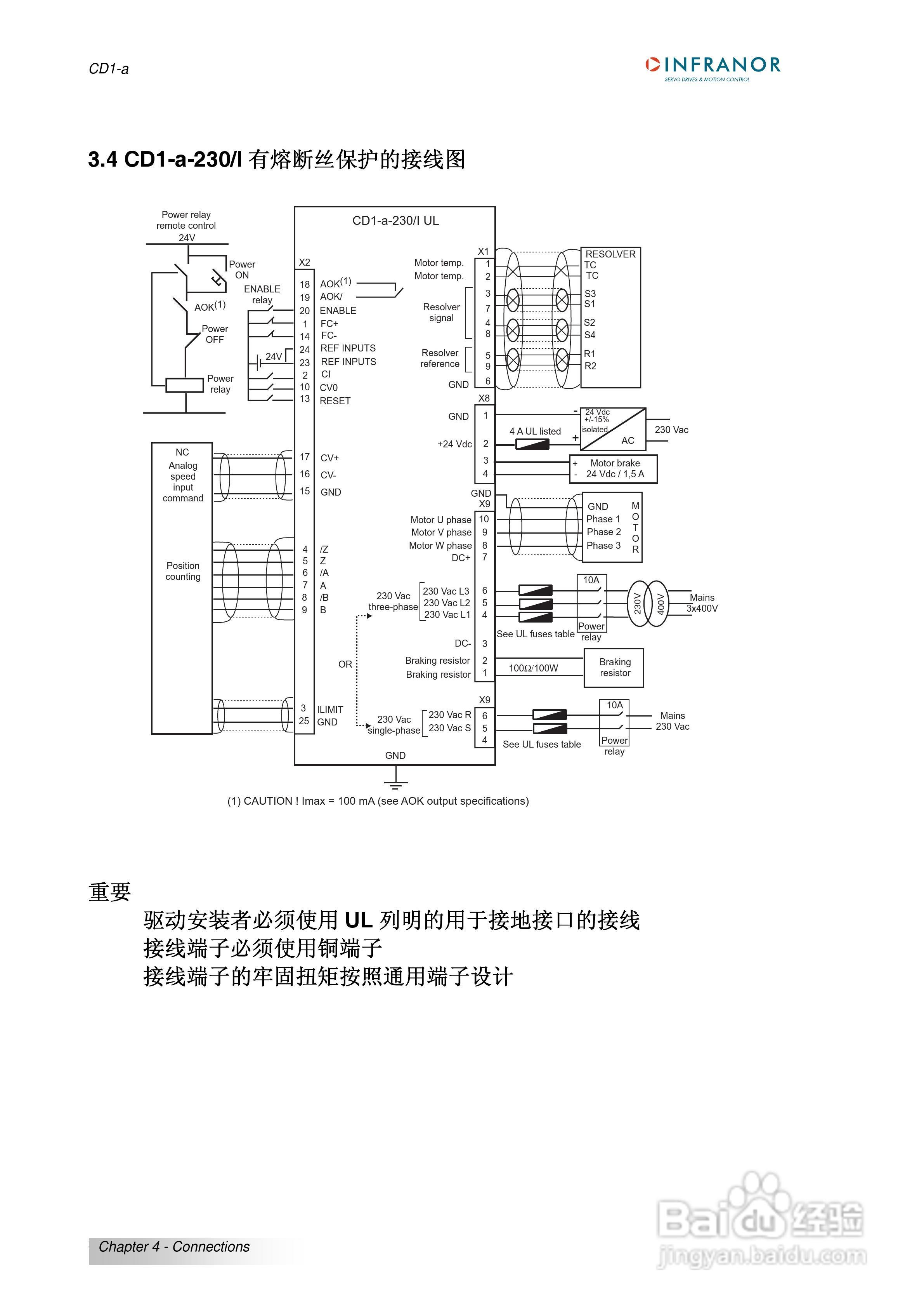 瑞诺通用型交流伺服驱动器CD1-A系列操作手册:[4]