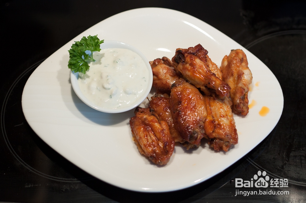 曼步厨房 - 布法罗鸡翅/美式辣鸡翅