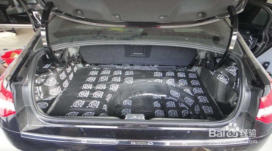 汽车叶子板以及后备箱隔音施工方案