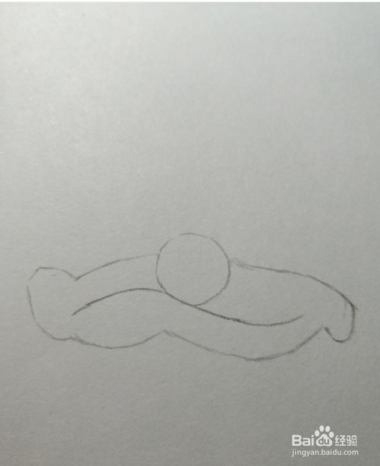 简笔画画珍珠蚌