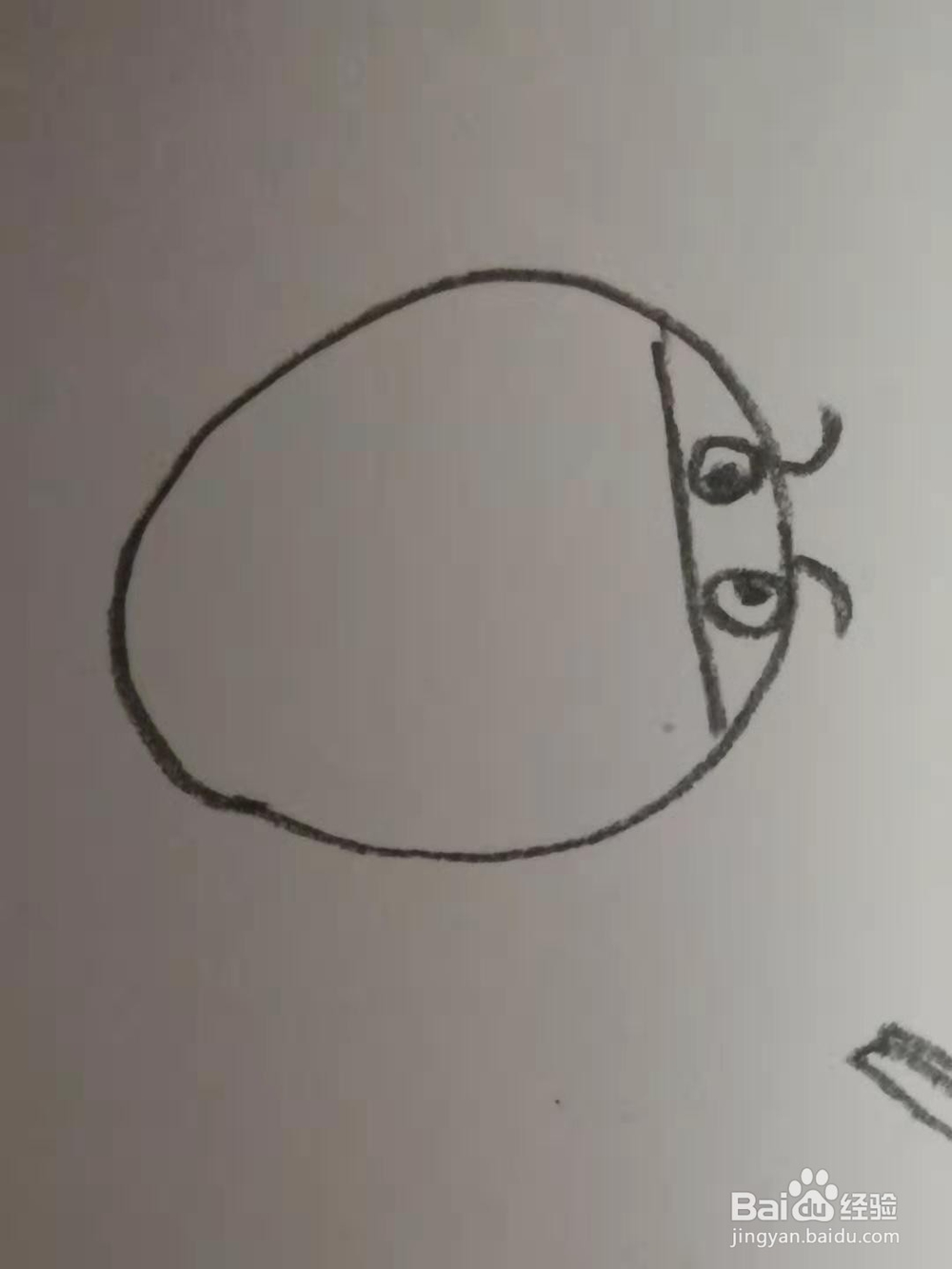 如何画七星瓢虫的简笔画