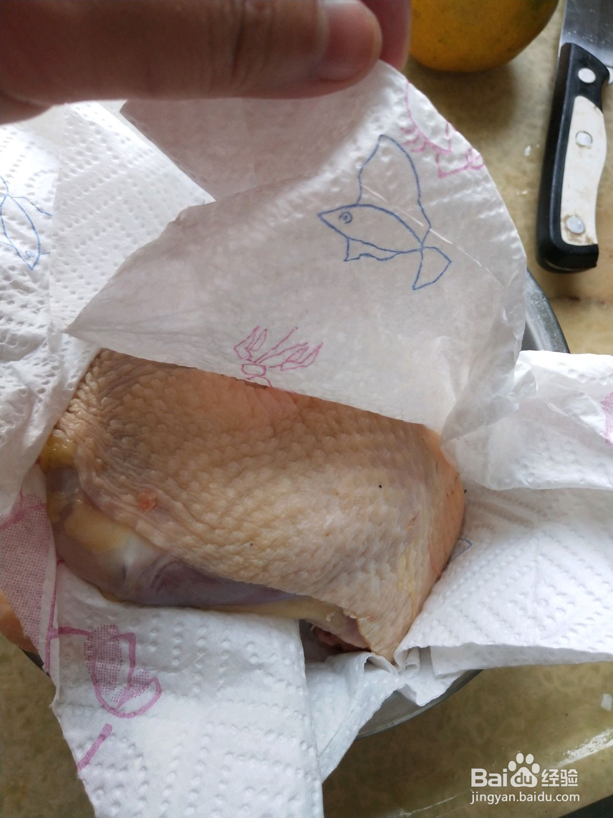 鲜嫩盐焗手撕鸡的做法