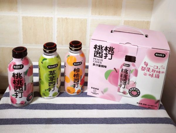 冰凉多巴胺桃桃西打凉菜