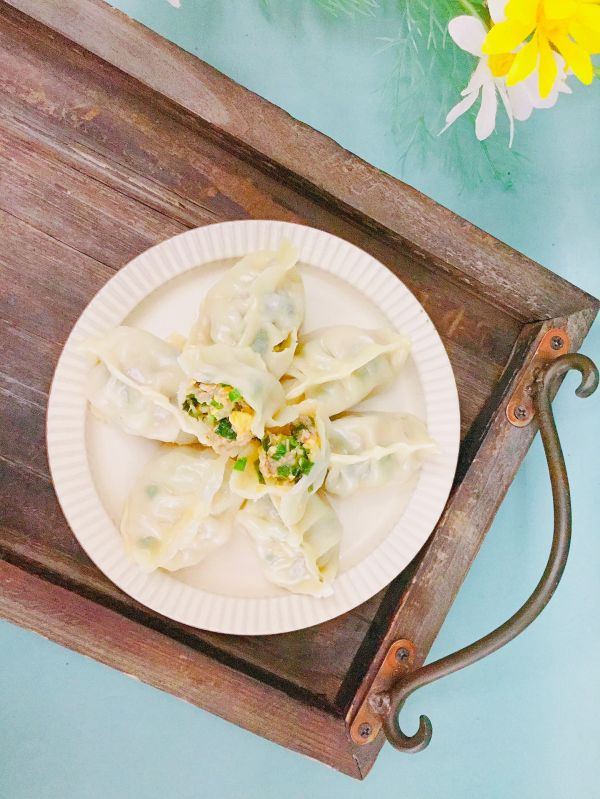 韭菜猪肉馅饺子