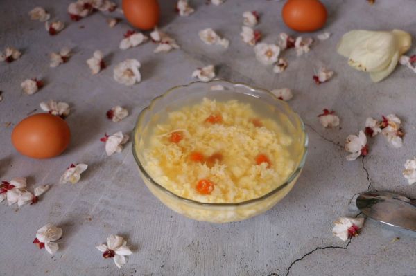 开胃滋补枸杞米酒蛋花汤