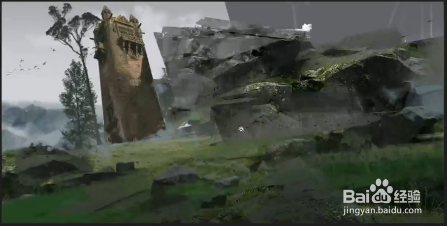 场景原画的不同绘画技法