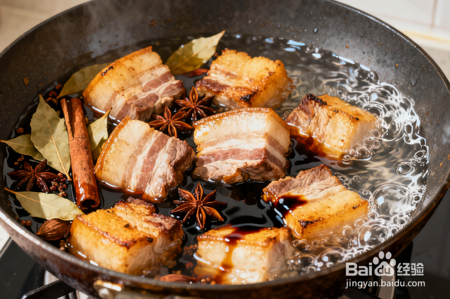 红烧肉炖土豆的做法：土豆吸满肉香，肉软烂不柴