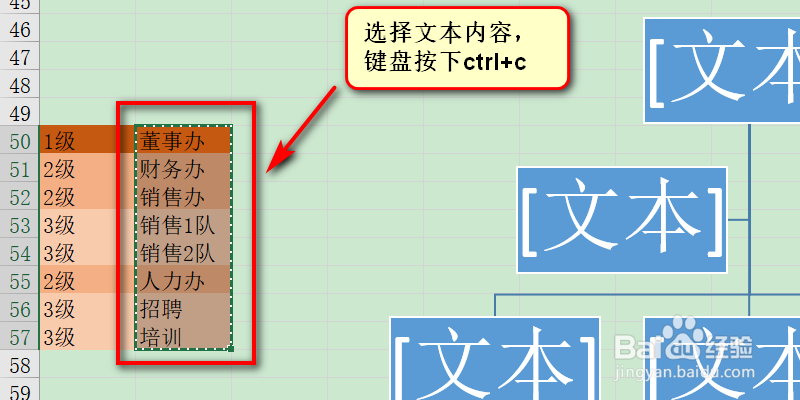 excel日常办公如何添加组织架构图