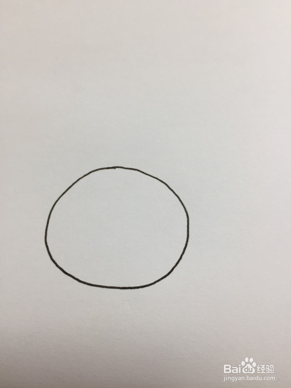 奶牛的简单画法