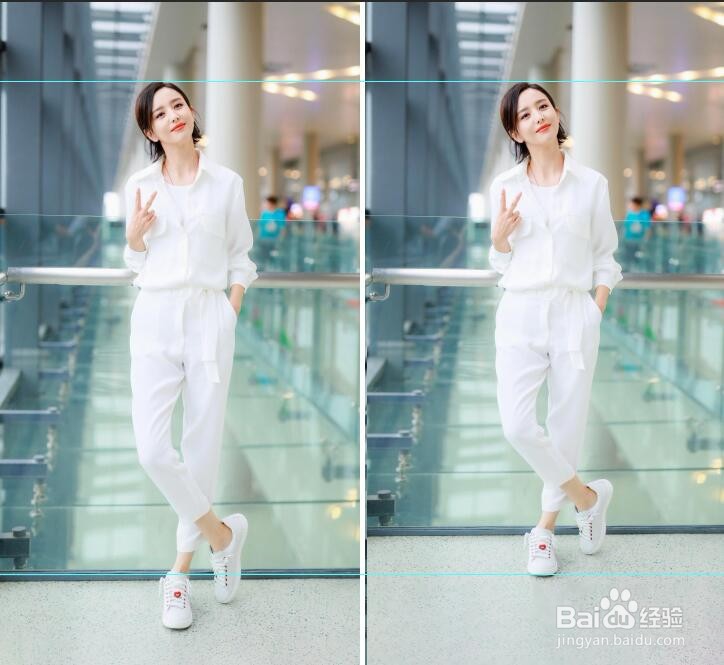 ps照片秒变大长腿
