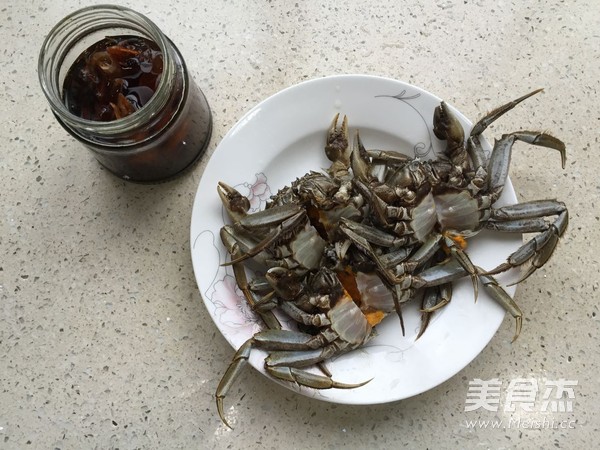 葱油焖蟹的做法