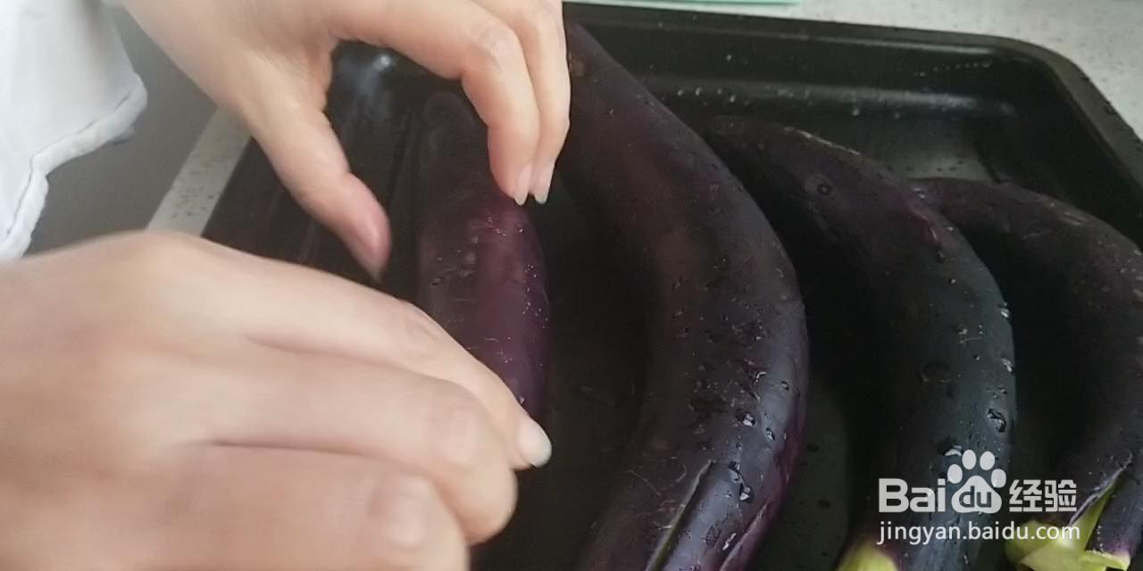教你做好吃的特味锡纸烤茄子
