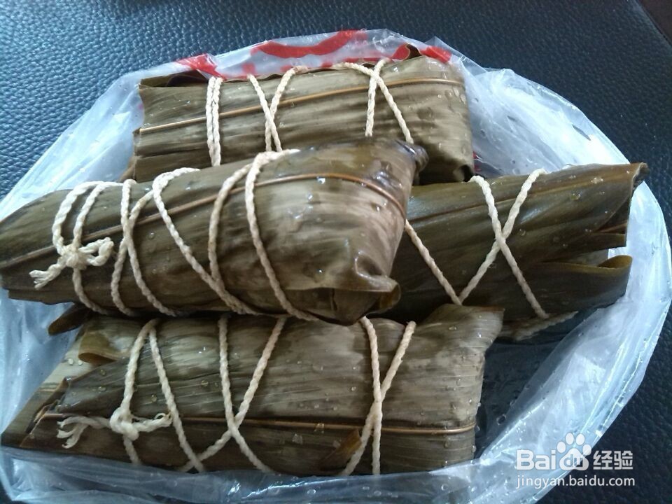 端午节红豆骨头粽