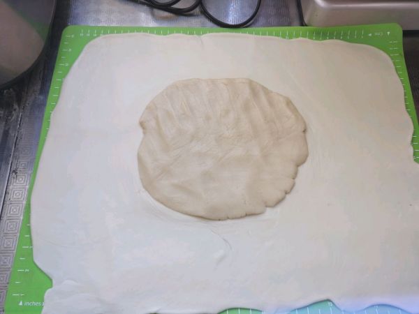 酥脆松软板栗饼简单操作